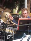 David Crigger playing drums at Playboy Jazz Fest, Pasadena, CA